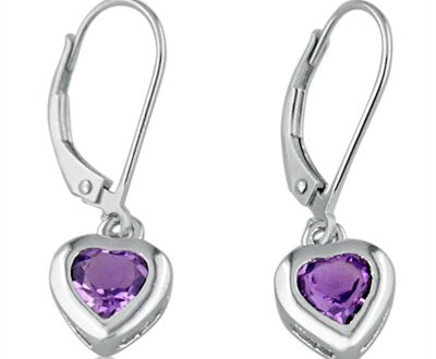 ø Silver Amethyst Earrings | Shop Online for Silver Amethyst Jewelry ø