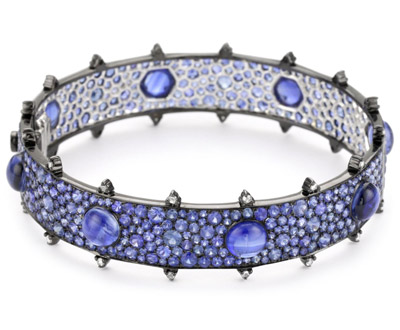 Kyanite Sapphire Bracelet