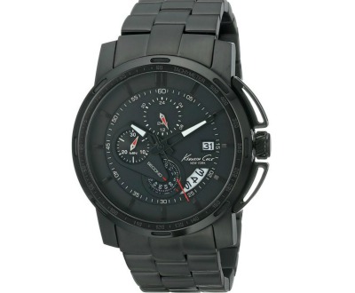 KCNY Analog Display Black Watch