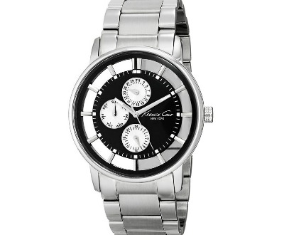 KCNY Black Dial Transparent Watch