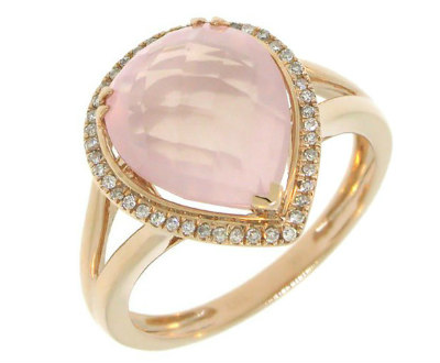 ø Rose Quartz Rings | Shop Online for Diamond Jewelry ø